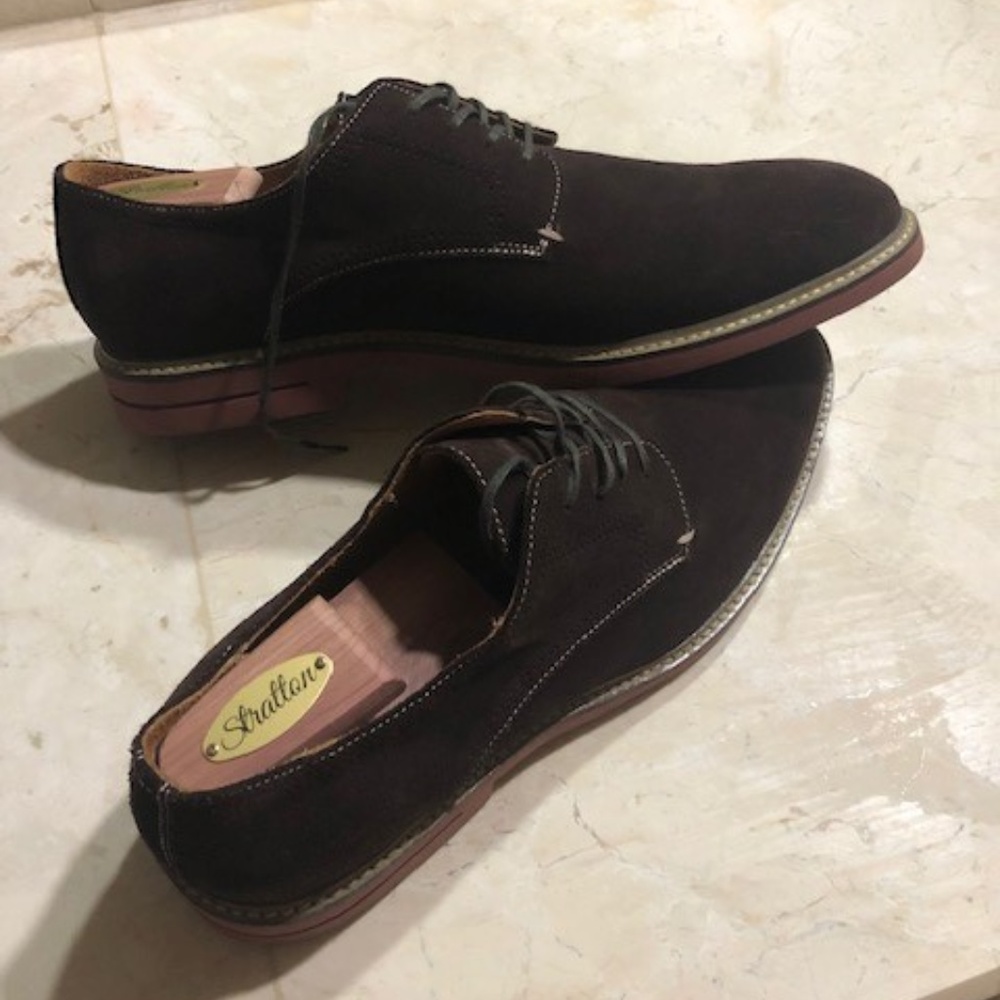 Johnston and Murphy Bucks - Plain Toe
